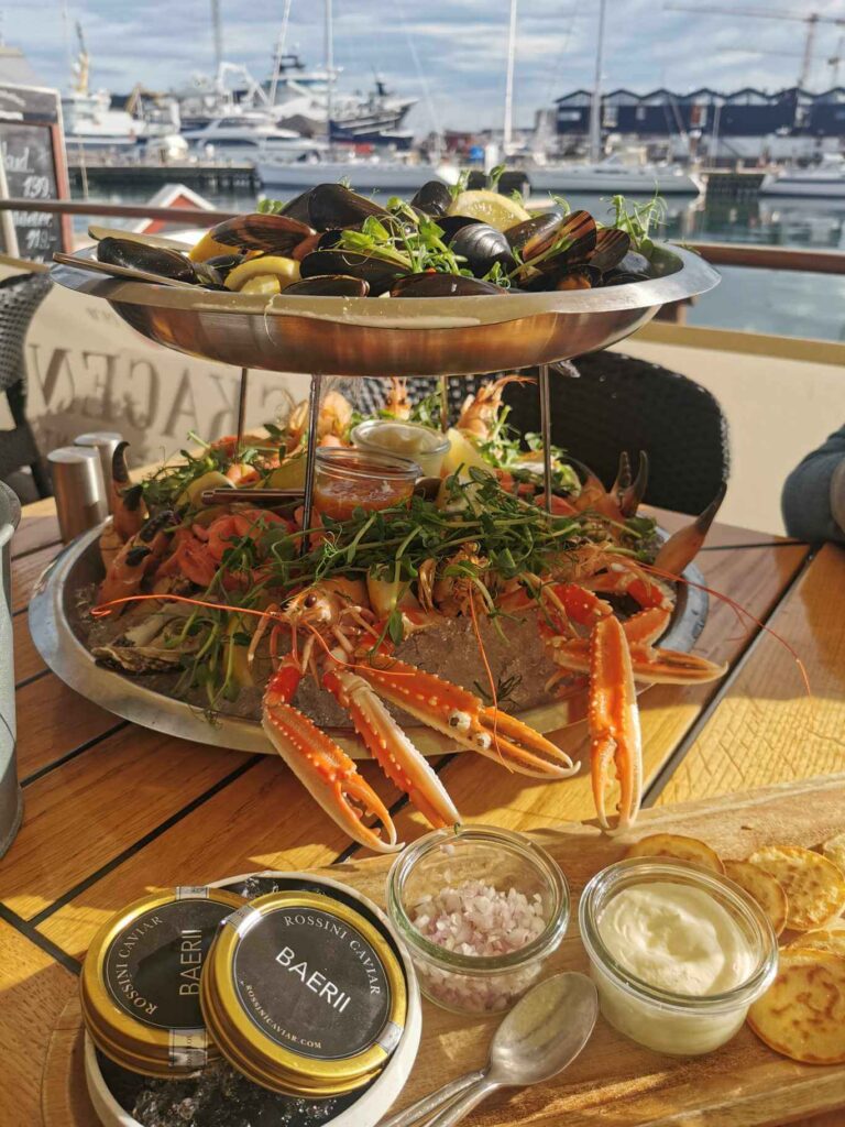 Seafood in Skagen Denmark